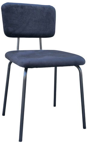 Стулья BRABIX "Dream CF-090", КОМПЛЕКТ 4 шт., черный каркас, ткань черная, 533243