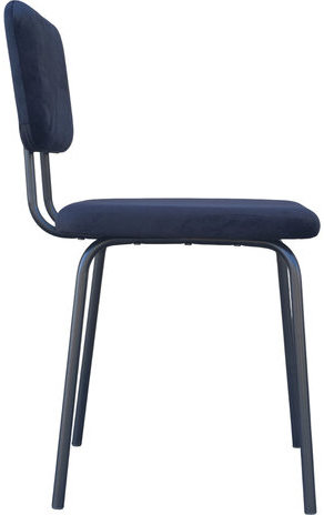 Стулья BRABIX "Dream CF-090", КОМПЛЕКТ 4 шт., черный каркас, ткань черная, 533243