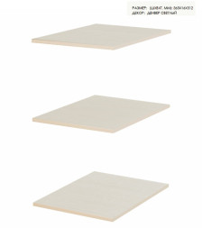 Шкаф для одежды "Инна" 614 (денвер светлый)