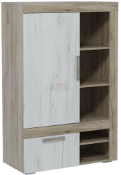 Шкаф комбинированный низкий Ольга 19