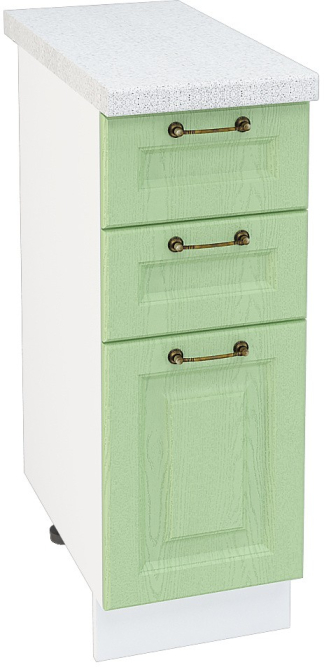 Шкаф нижний 3 ящика Кухня Ницца ШН3Я 300