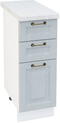 Шкаф нижний 3 ящика Кухня Ницца ШН3Я 300