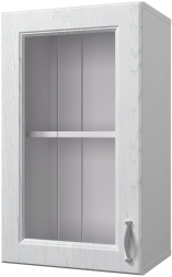 Шкаф навесной 400 мм (витрина) Принцесса