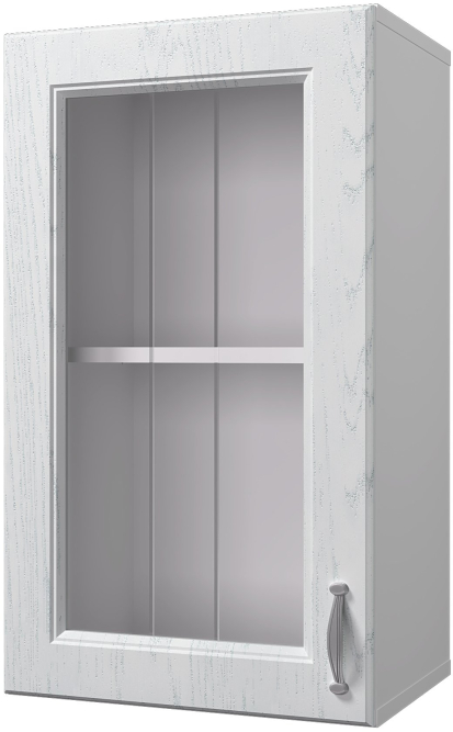 Шкаф навесной 400 мм (витрина) Принцесса