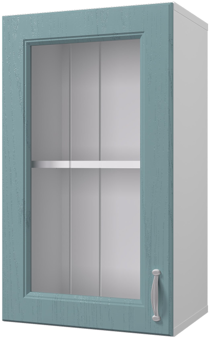 Шкаф навесной 400 мм (витрина) Принцесса