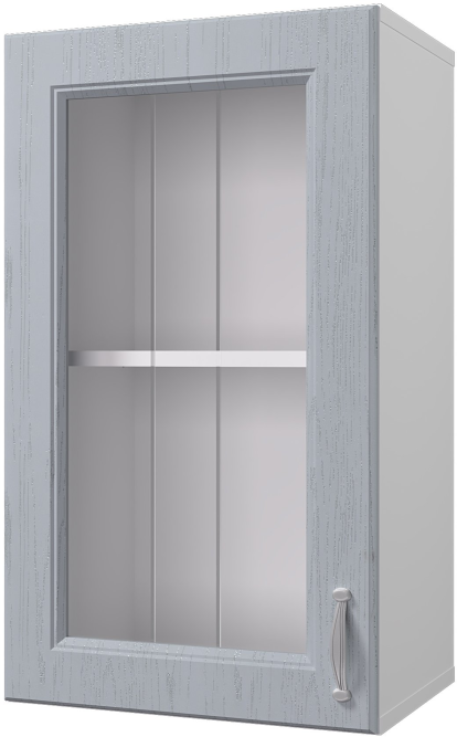 Шкаф навесной 400 мм (витрина) Принцесса