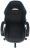 Кресло компьютерное BRABIX "Flame GM-004", экокожа, черное/голубое, 532498