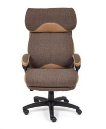 Кресло DUKE ткань, коричневый/бронзовый, MJ190-7/TW-21