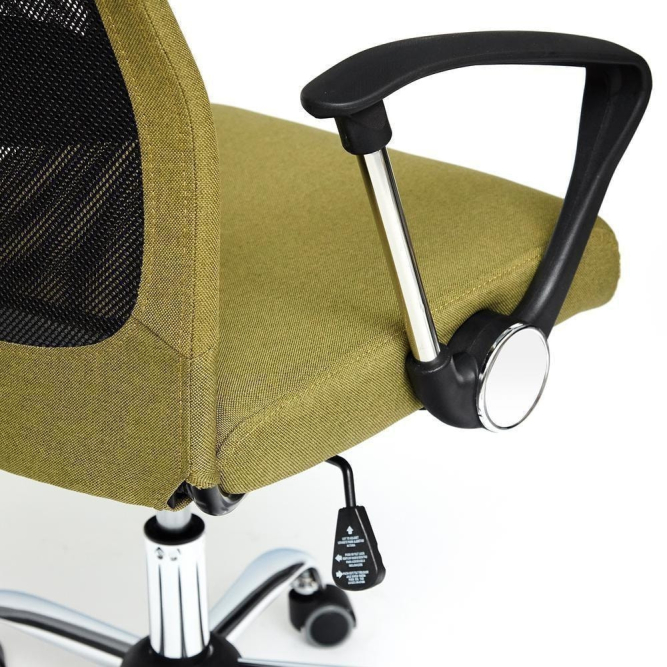 Кресло PROFIT ткань, зеленый/черный