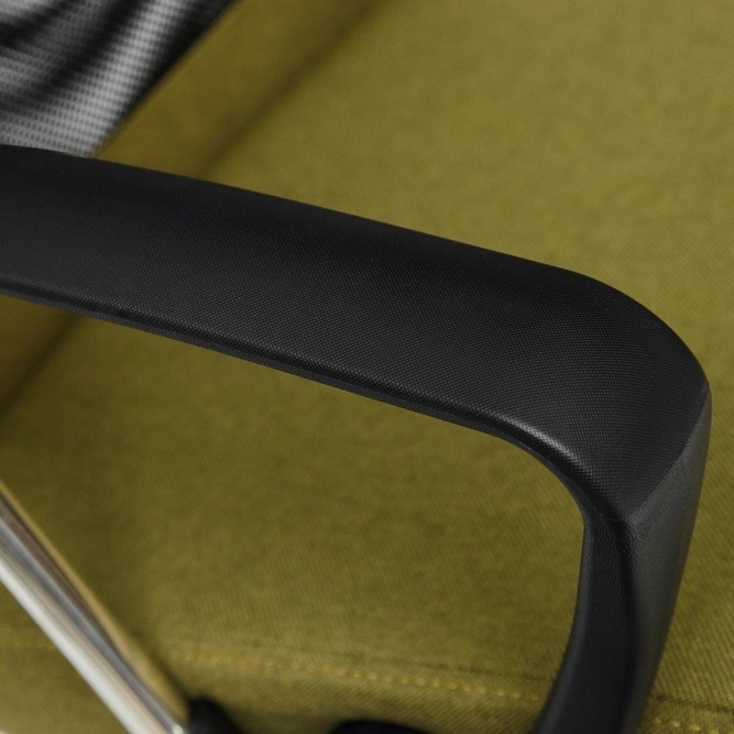 Кресло PROFIT ткань, зеленый/черный