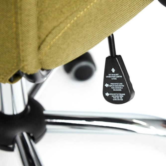 Кресло PROFIT ткань, зеленый/черный