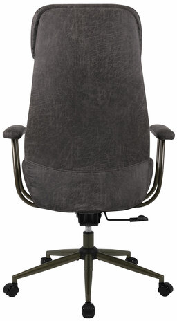 Кресло BRABIX PREMIUM Dakota EX-572, синхромеханизм, искусственная замша, темно-серый, 532943