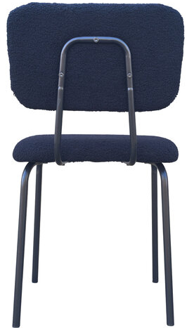 Стулья BRABIX "Ideal CF-080", КОМПЛЕКТ 4 шт., черный каркас, букле черный, 533244