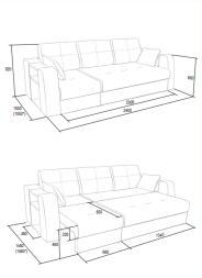 Диван-трансформер Оптимус