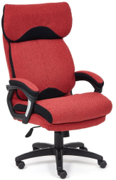 Кресло DUKE ткань, красный/черный, MJ190-11/TW-11