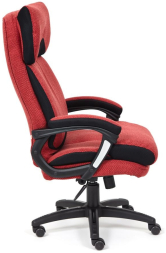Кресло DUKE ткань, красный/черный, MJ190-11/TW-11