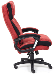 Кресло DUKE ткань, красный/черный, MJ190-11/TW-11