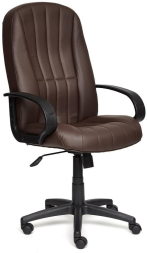 Кресло СН833 кож/зам, коричневый, 36-36