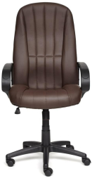 Кресло СН833 кож/зам, коричневый, 36-36