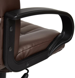 Кресло СН833 кож/зам, коричневый, 36-36