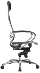 Кресло офисное МЕТТА &quot;SAMURAI&quot; S-1.04, сверхпрочная ткань-сетка, черное