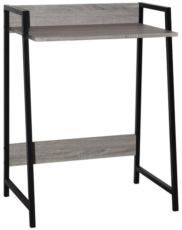 Стол на металлокаркасе BRABIX "LOFT CD-003", 640х420х840 мм, цвет дуб антик, 641216