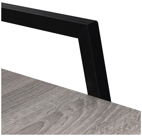 Стол на металлокаркасе BRABIX "LOFT CD-003", 640х420х840 мм, цвет дуб антик, 641216