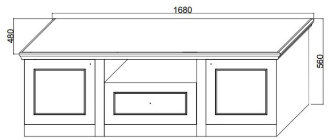 Тумба ТV Каталея NEW