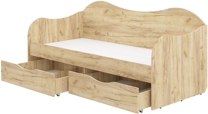 Кровать с ящиками БОКС