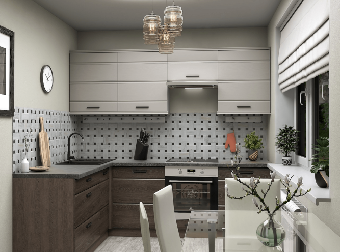 Кухня Канзас комплект 4