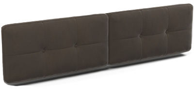 Кровать Люкс Денвер с мягкой вставкой изголовья