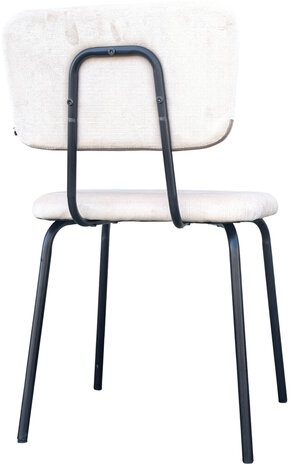 Стулья BRABIX "Dream CF-090", КОМПЛЕКТ 4 шт., черный каркас, ткань бежевая, 533251