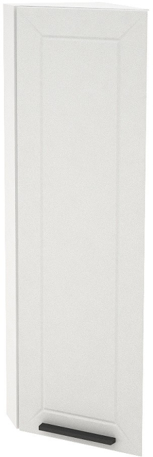 Шкаф верхний высокий торцевой с 1 ств. ШВТ 309 Глетчер