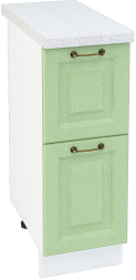 Шкаф нижний 2 ящика Кухня Ницца ШН2Я 300