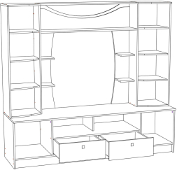 Стенка Ольбия (центральная секция)