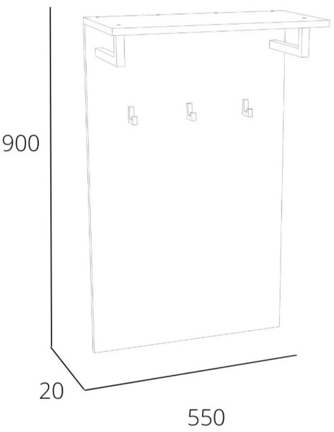 Вешалка Фолк