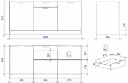 Стол С-180 Смарт