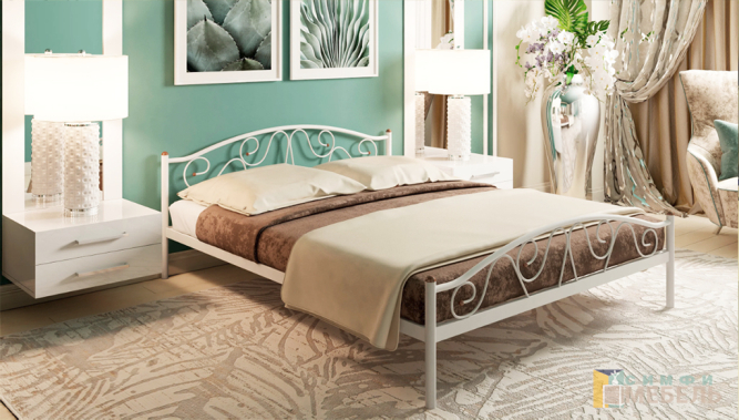 Металлическая кровать Ангелина Plus