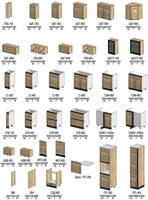 Стол Сити С-30 рабочий (300*450*820) без столешницы