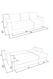 Диван-трансформер Леон