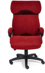 Кресло DUKE флок/ткань, бордо/бордо, 10/TW-13