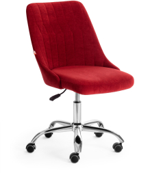Кресло SWAN флок , бордовый, 10