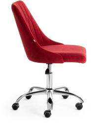 Кресло SWAN флок , бордовый, 10