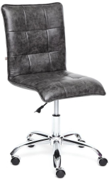 Кресло ZERO кож/зам, серый, 2 TONE