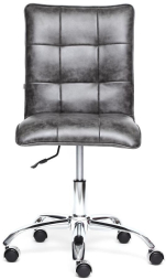 Кресло ZERO кож/зам, серый, 2 TONE