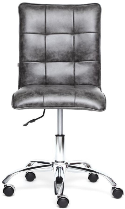 Кресло ZERO кож/зам, серый, 2 TONE