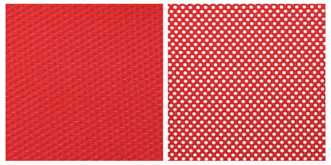 Кресло офисное МЕТТА "SU-B-8" хром, ткань-сетка, сиденье мягкое, красное