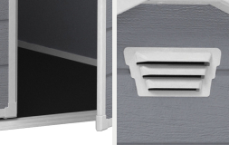 Сарай Манор Пентхаус 6x6 (Manor Penthouse 6X6), серый