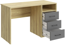 Стол Оскар ОС-20 блэквуд ячменный/графит