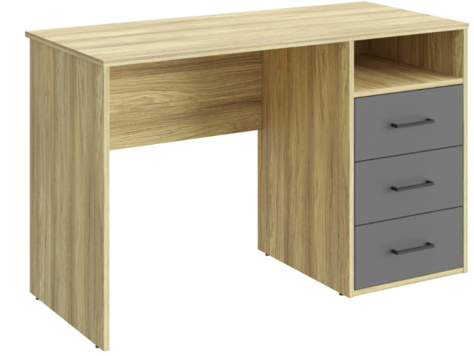 Стол Оскар ОС-20 блэквуд ячменный/графит